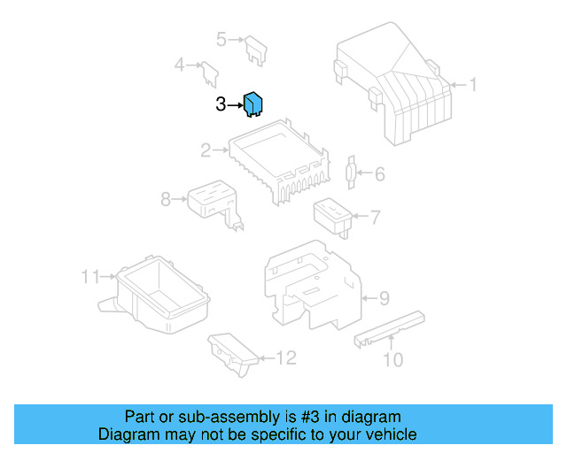 Fuel Pump Relay 191-906-383-C - View 6