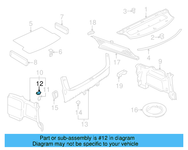 Handle 3B5-867-467-01C - View 14