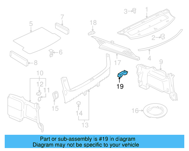 Hook 3B5-861-302-B-Y20 - View 6