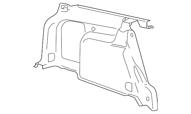 Trunk Side Trim 3B9867430NQ70