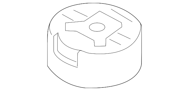 Engine Cradle Lower Insulator 1K0-199-867-R