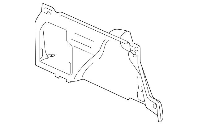 Trunk Side Trim 3B9-867-429-N-B41 - View 3