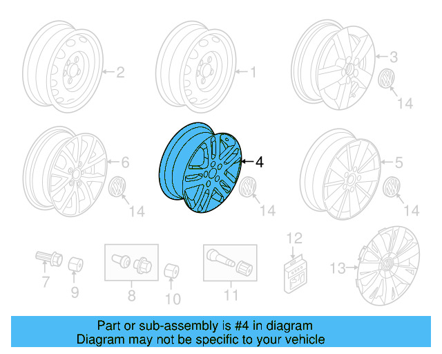 Wheel Bolt WHT-001-814-B-521 - View 32