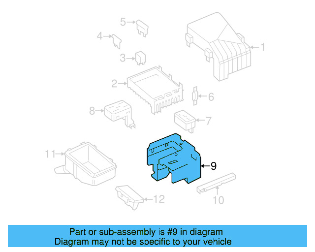 Bracket 1K0-937-540-C