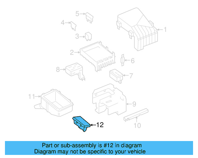 Mount Bracket 1K0-907-361-C - View 11