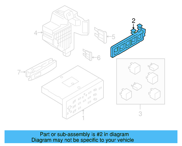 Relay Plate 1K1-937-503 - View 10