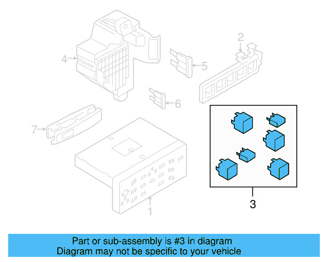 Fuel Pump Relay 191-906-383-C - View 5