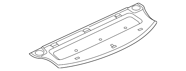 Pkg Tray Trim 3B5-863-413-AK-5BV - View 3