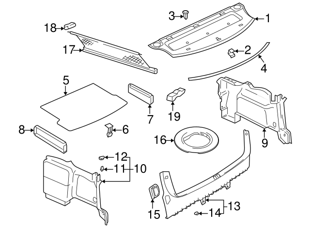Package Tray Clamp 8D5-863-429 - View 26