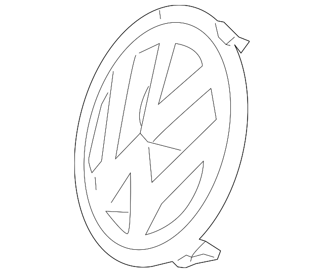 Nameplate 1K5-853-679-A-FXC - View 4