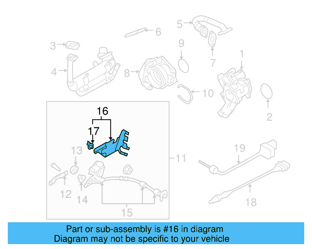 Mount Bracket 1K0-906-215-S - View 6