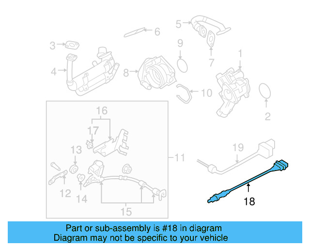 Oxygen Sensor 1K0-998-262-AD - View 8