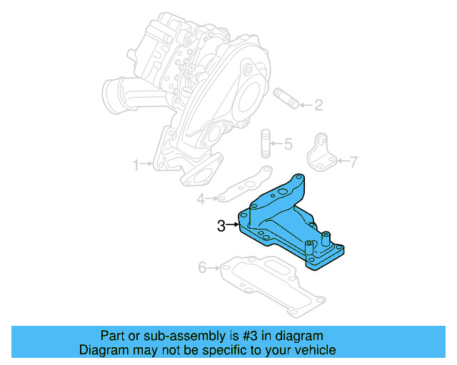 Lower Support 059-145-195-AE - View 5