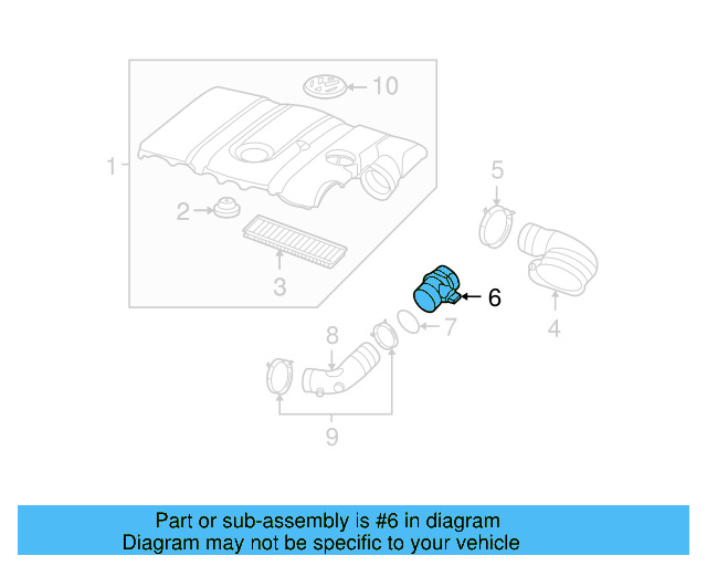 Air Inlet Duct 5P0-805-971-9B9 - View 39
