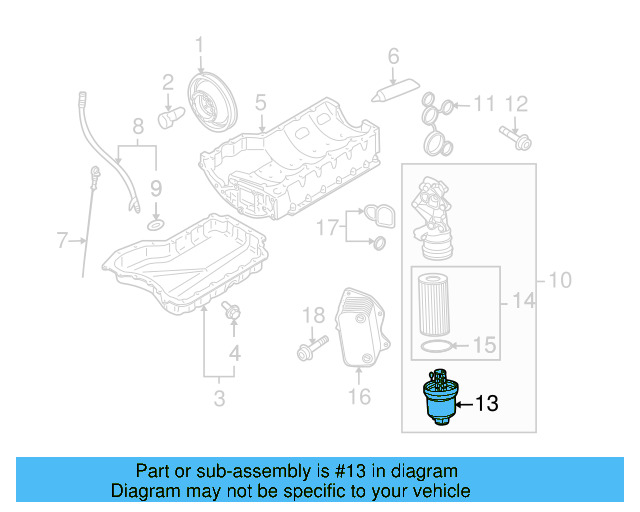Oil Filter Housing 07K-115-408 - View 24