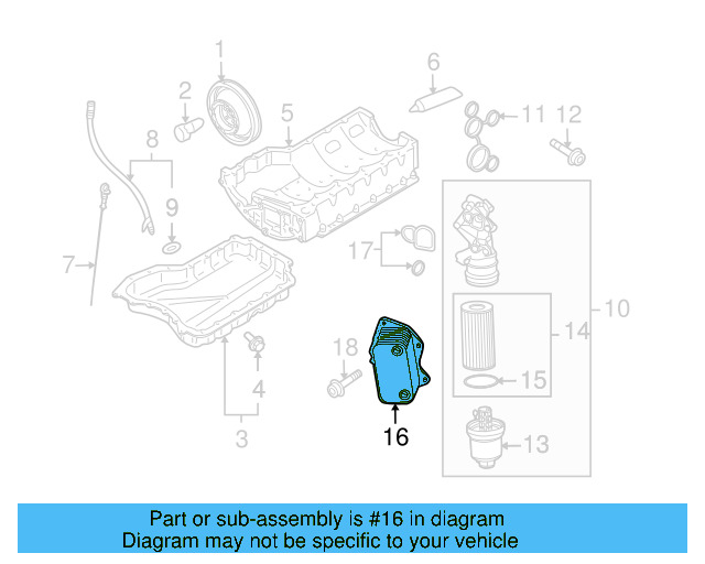 Oil Cooler 07K-117-021-C - View 9
