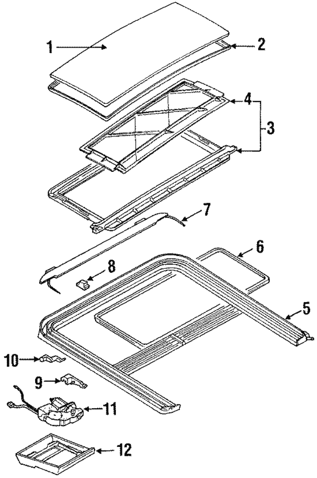 Slide Panel Gasket 321-877-209-A - View 2