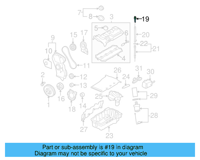 Dipstick 06F-115-611-F - View 6