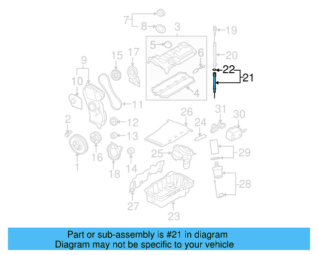 Oil Tube 06F-103-663-H - View 7
