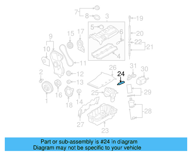 Oil Pan Gasket D-176-404-M2 - View 16