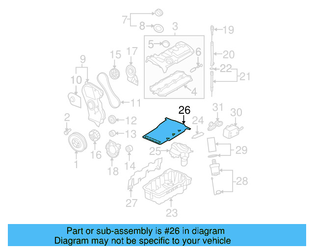 Baffle Plate 06B-103-307-C - View 7