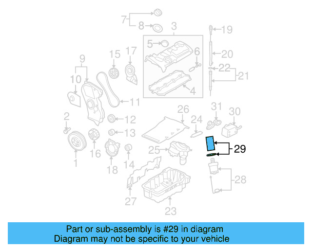 Oil Filter 06D-115-562 - View 7