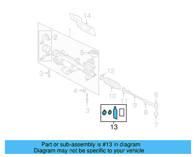 Repair Kit 1K0-498-970-A - View 8