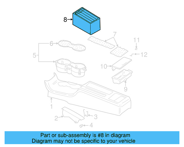 Lining 3B0-863-301-B-4EW - View 8