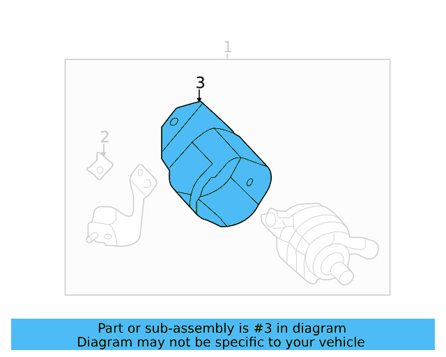 Heat Shield 5Q0-121-653-D - View 3