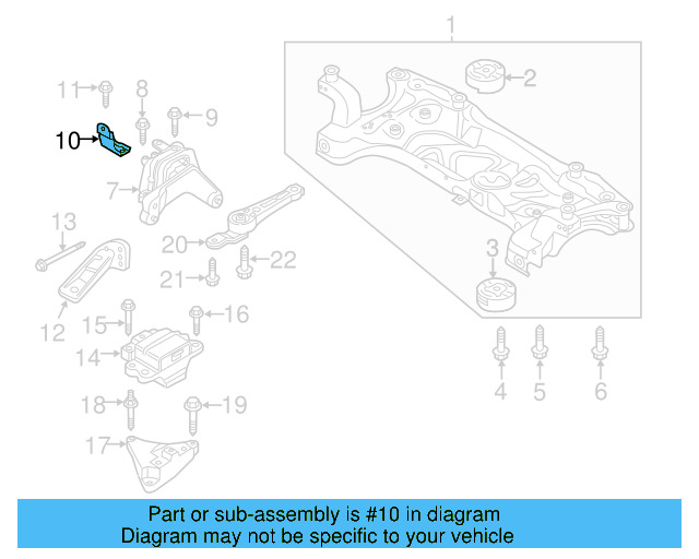 Mount Bracket 04E-199-207-B - View 5