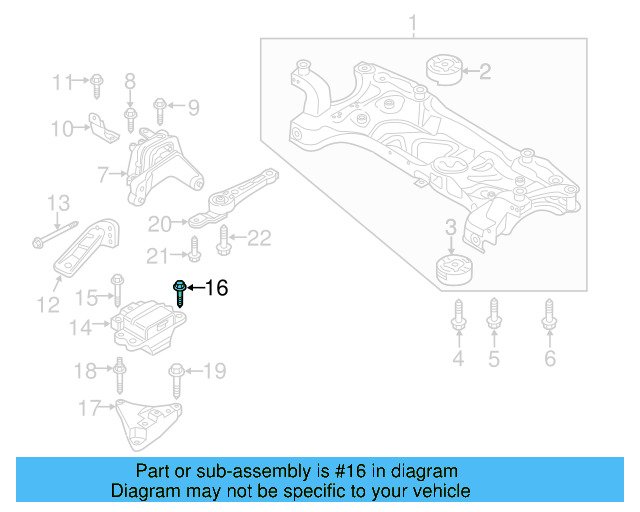 Trans Mount Bracket Stud N-911-270-01 - View 8