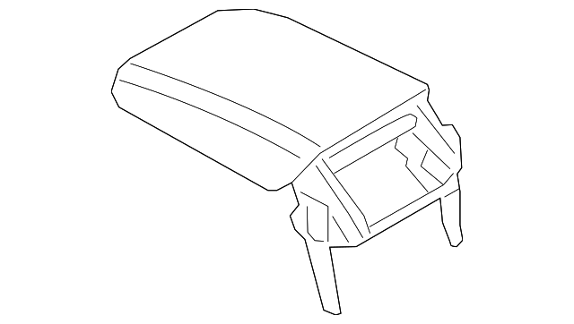 Armrest 3G0-864-207-E-RTX - View 2