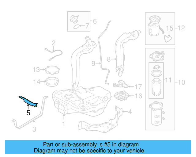 Fuel Cap 3D0-201-550-AF - View 6