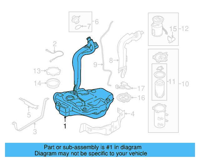 Fuel Tank 1K0-201-060-HC - View 4