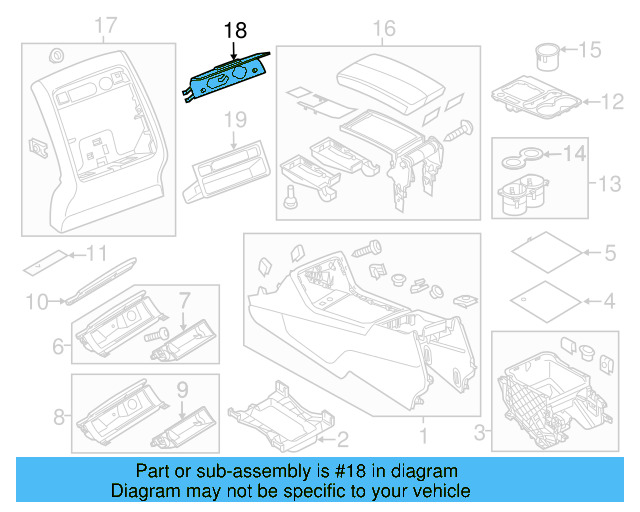 Trim Bezel 7P6-863-761-J-VAL - View 6