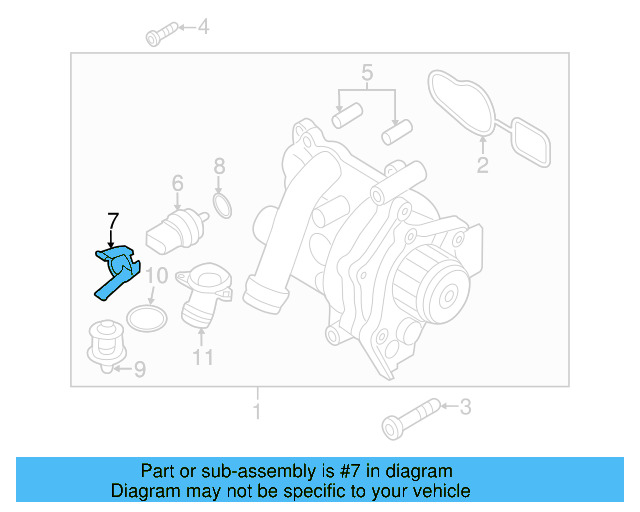 Temp Sensor Retainer Spring 06H-121-142-C - View 20