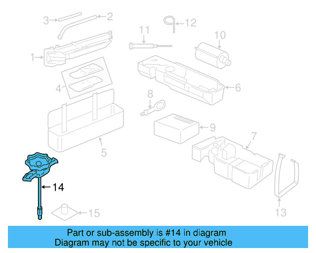 Hold Down 7P0-601-233 - View 6