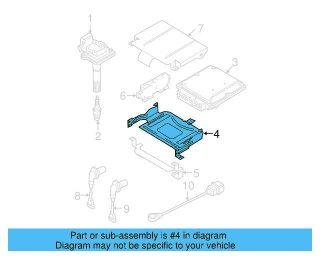 Mount Bracket 3C0-906-116-A - View 14