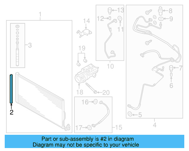 Condenser Gasket 7P0-820-877 - View 7