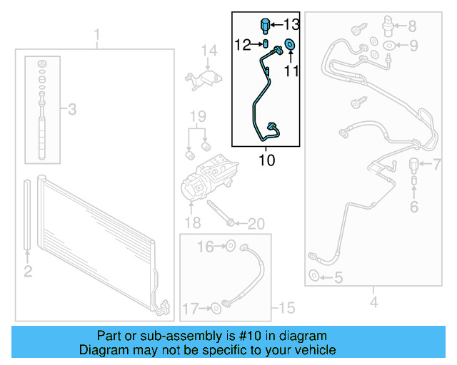 Suction Hose 7P1-820-741-CM - View 2