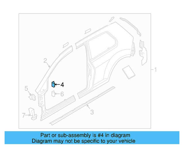 Center Bracket 5G0-809-913 - View 12