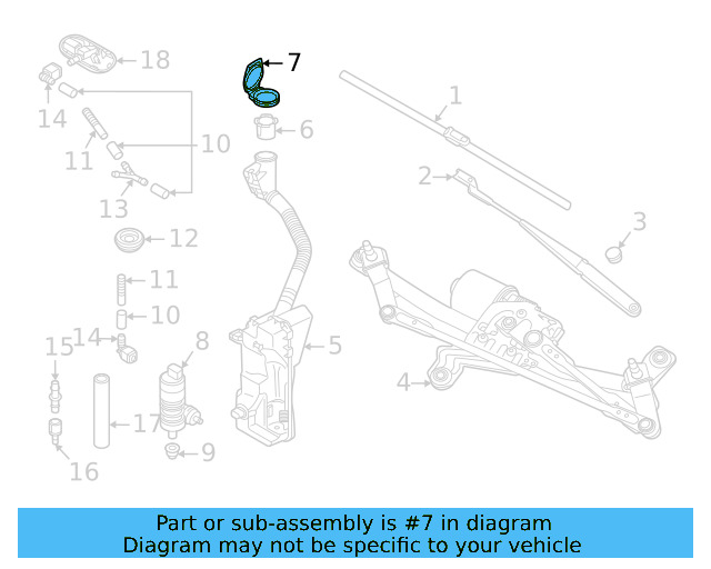 Reservoir Cap 3Q0-955-455 - View 25