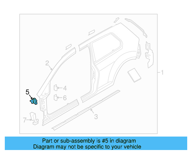 Upper Bracket 5G0-810-379-A - View 12