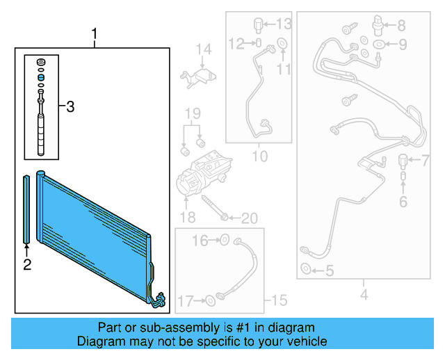Condenser 7P0-820-411-B - View 8