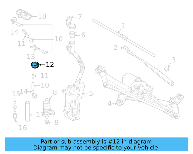 Tubing Grommet 6Q0-955-998 - View 41