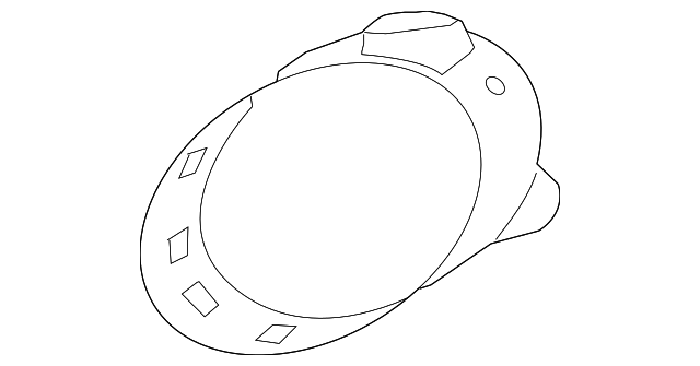 Headlamp Frame 1C0-806-639-H