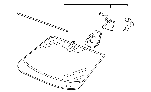 Windshield 11A-845-011-AE-NVB