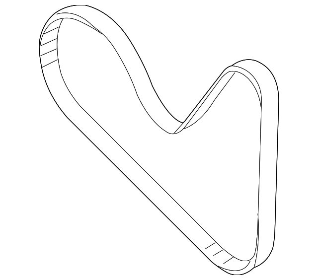 Serpentine Belt 022-145-933-AP - View 7