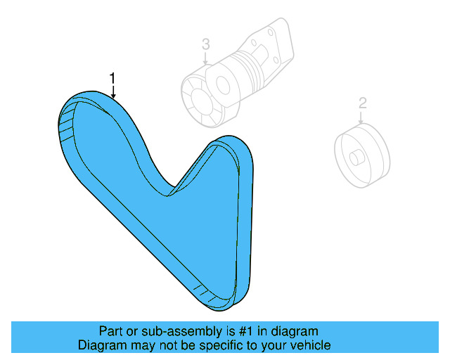 Serpentine Belt 022-145-933-AP - View 29