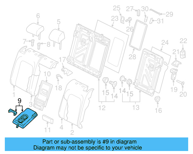 Armrest 5GM-885-081-K-70C